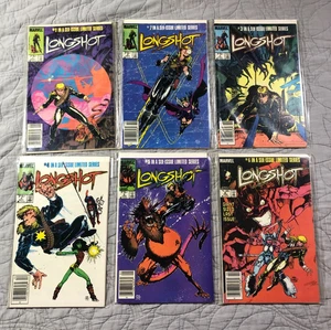 Cómics Longshot #1-6 Newstand Marvel Comics 1985 serie limitada - Imagen 1 de 7