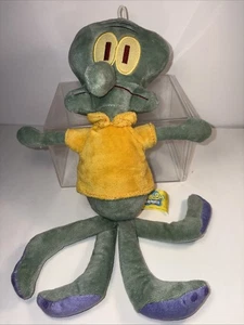 "Pantalones cuadrados Nickelodeon Bob Esponja Calamardo 2002 Viacom Peluche 13""" - Imagen 1 de 8