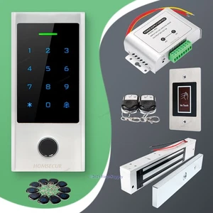 HOMSECUR Weatherproof WIFI Fingerprint RFID Access Control Set Lock APP Unlock - Picture 1 of 12