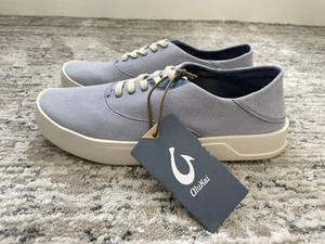 Olukai Tradewind bequeme Freizeitschuhe Turnschuhe Herren Größe 8 M blau Schnürschuhe - Bild 1 von 9