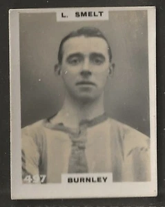 PINNACE FOOTBALL-DOUBLE FRAME BACK-#0497- BURNLEY - L. SMELT - Picture 1 of 2