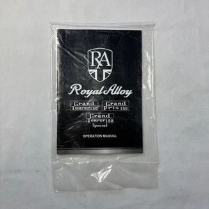 Royal Alloy Operation Manual, Grand Tourer 150/Prix Printed OEM(Stock Owner’s) - Picture 1 of 2
