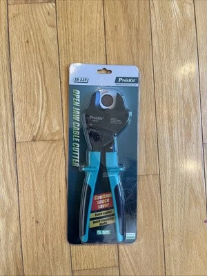 Pro'sKit SR-539 Open Jaw Ratchet Cable Cutter - 500MCM Copper, 750 MCM Aluminum - Image 1 of 4