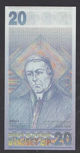 🔴SLOVENIA 20 Lip ND 2015  UNC  Serie B -Second commemor. issue. Only 50 pcs ptd - Picture 1 of 4