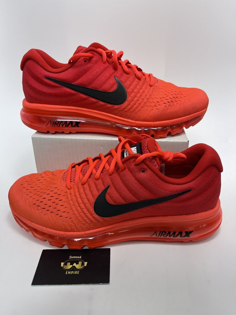 Preços baixos em Nike Air Max 2017 Bright Crimson - 849559 Preços baixos em Nike Air Max 2017 Bright Crimson - 849559