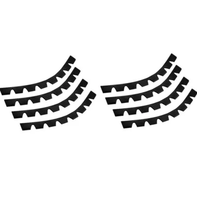 Car Front Bumper Scrape Guard Skid Plat Protector Accessory Anti-Scratch Sticker - Image 1 of 4