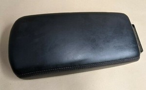 09-14 Nissan Maxima Center Console Lid Armrest Arm Rest Cover Leather Black OEM