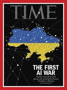 TIME Magazine 26th February 2024 The First AI War - Ukraine & Palantir - Picture 1 of 2