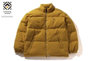 A Bathing Ape Men's KAWADA Feather Down Jacket 2024 FW APE HEAD Embroidery Patch - Picture 1 of 16
