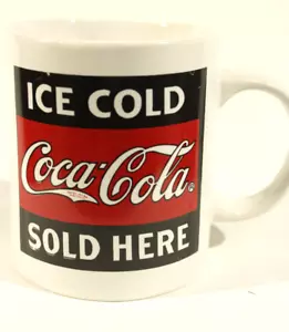 Coca Cola Cup Gibson Coffee Tea Cocoa Mug 1997 Ice Cold 3.75" - Picture 1 of 3