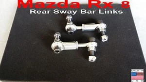 Mazda RX8 Back SWAY BAR ENDLINKS 03-09 RX-8 JDM, USDM, Stabilizer Bar Links Rx 8 - Picture 1 of 1
