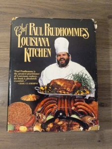Chef Paul Prudhomme's Louisiana Kitchen Hardcover Recipes Cajun Creole 1984 - Picture 1 of 14