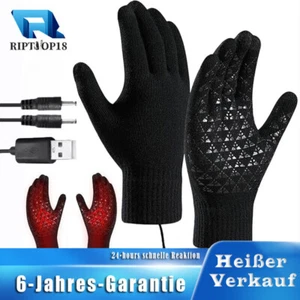 Beheizbare Handschuhe Elektrische USB Wiederaufladbare Beheizte Touchscreen DE - Bild 1 von 10