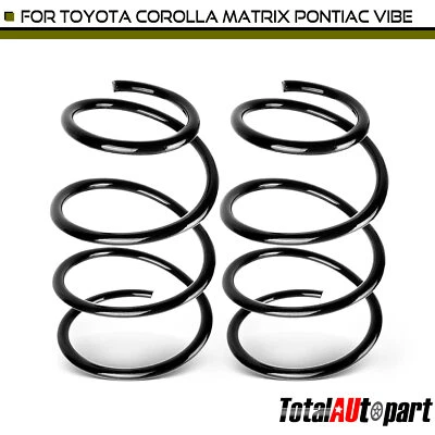 2x Mola helicoidal para Toyota Matrix 2011-2013 Pontiac Vibe 2009-2010 2.4L dianteira FWD - Imagem 1 de 4