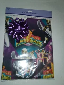 Conjunto de envoltura de regalo vintage Power Ranger 1995 embajador - Imagen 1 de 7