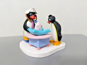 Pygos Pingu action figure series #02 - Pingu at birth rare set - Picture 1 of 3