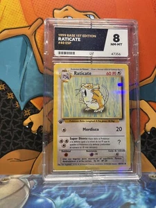 Raticate Base Set 1a Edición Español CASI NUEVO-M ACE 8, 40/102 Tarjeta Pokémon - Imagen 1 de 2