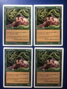 4x Hungry Mists, 5th Edition Magic Cards, LP, FREE SHIPPING - Picture 1 of 2