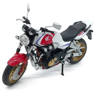 1:12 2018 Honda CB1300SF Motorcycle Model Diecast Toys for Boys Kids Gifts Red - Image 1 of 4