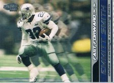 2001 Pacific Invincible Fast Forward #3 Emmitt Smith