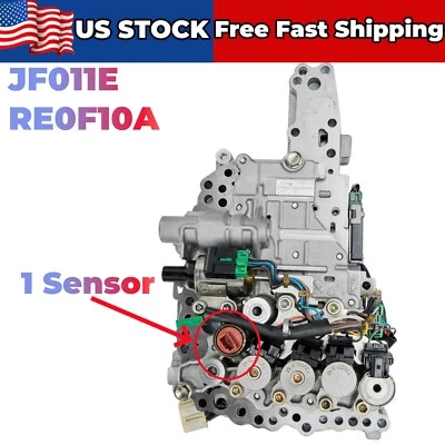 RE0F10A JF011E Valve Body 1 Sensors For 2007-2017 Jeep Compass / Patriot - Image 1 of 4