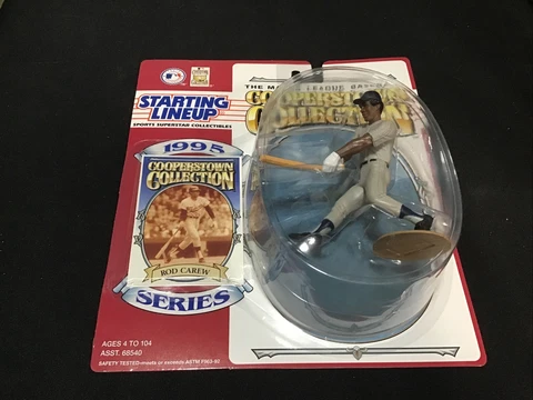 1995 ROD CAREW Starting Lineup Cooperstown Collection Twins MLB SLU New Sealed Cover