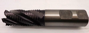 Accupro 1" Schaftfräser 2" LOC Pulvermetall Schruppen Feinteilung 4-1/4" TiAlN 5FL - Bild 1 von 5