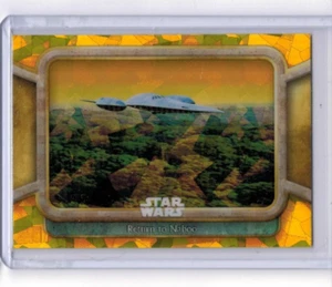 2024 Topps Cromo Zafiro Star Wars La Amenaza Fantasma Obi-Wan Kenobi #'d 35/75 - Imagen 1 de 1