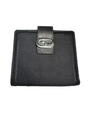 Auténtica Cartera Gucci Vintage Nylon Unisex - ¡Excelente Estado! Negro Foto 1 de 4