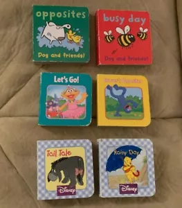 Miniature Child Books By Disney, Sesame Street & Tucker Slingsby (6 Books) HTF - Bild 1 von 3