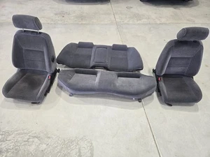 1994-98 Nissan Skyline R33 Sedan Seats Front Rear Set - Picture 1 of 23