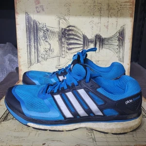 Size 10.5r Adidas Men's Glide Boost Supernova Shoes Blue Running Shoes/ Sneakers - Picture 1 of 21