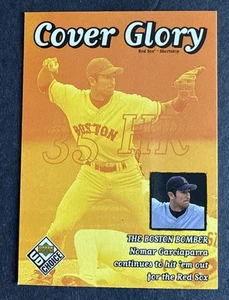 Cover Glory Baseballkarte: 1999 UD Auswahl #44 Nomar Garciaparra - Bild 1 von 2