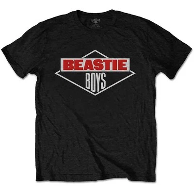 BITCRUNCHER Black The Beastie Boys Logo Autorisé T-shirt Hommes