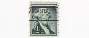STAMPS US SCOTT 1031 "Washington" 1 CENT 1954 PRECANCEL - E - Picture 1 of 1