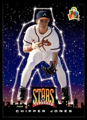1994 Upper Deck Fun Pack Chipper Jones Atlanta Braves #5 - Image 1 of 2