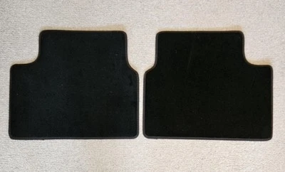 Hyundai i30 2012 - 2017 Car Mats Halfords REAR ONLY Tailored Black Floor Carpet - Image 1 of 3