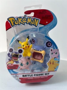 Pokemon LAUT, Pikachu & Jigglypuff Battle Figuren SRS 3 & 4 NEU beschädigt PCKG - Bild 1 von 2