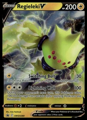 SWSH: Sword & Shield Promo Cards #SWSH280 Regieleki V - Image 1 of 2