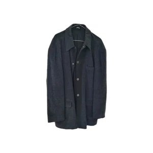 Men's Gianni Versace Grey Wool Overcoat, size 58 / 3XL / XXXL. Excellent Cond - Picture 1 of 5