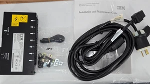 IBM 32P1762 DPI Universal Rack PDU 9306-RTP 7 Total Outlets NIB - Picture 1 of 20