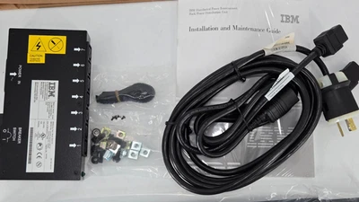 IBM 32P1762 DPI Universal Rack PDU 9306-RTP 7 Total Outlets NIB - Image 1 of 4