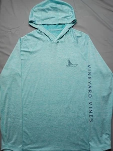 Vineyard Vines Performance Hoodie Herren Large Logo Langarm leicht aktiv - Bild 1 von 9