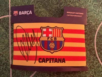 COA ALEXIA PUTELLAS Handsignierte Kapitänsbinde BARCA Autogramm Captain Armband - Bild 1 von 4