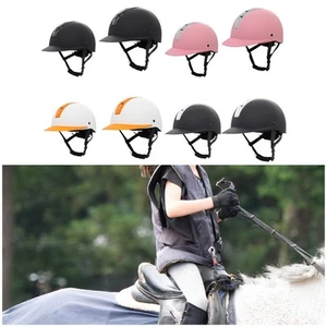 Equestrian Helmet Equestrian Hat Bike Helmet Lightweight Adjustable Summer - Picture 1 of 38