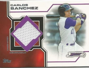Carlos Sanchez White Sox 2013 Topps Pro Debut Materials Card - Picture 1 of 1