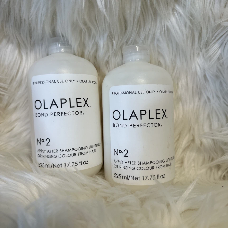 OLAPLEX nº 2 Bond Perfector 17,75 oz CONJUNTO DE 2 Novo/selado autêntico estoque fresco - Imagem 1 de 3