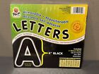 Pacon Reusable Self-Adhesive Letters 4" - #51620 - Black - Sealed!