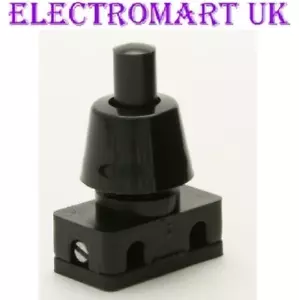 MINI MINIATURE 2A 2 AMP ON OFF MAINS 240V PUSH BUTTON PRESS SWITCH LAMP LIGHT - Picture 1 of 1