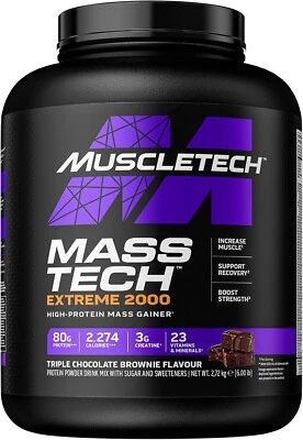 MuscleTech  Mass-Tech Extreme 2000 - 2720g  Free 2-3 working day delivery - Image 1 of 4